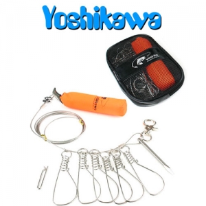 요시가와 - 요시가와 부력꿰미 6본 물고기걸이 물고기보관 - 유정낚시 