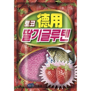 토코텍 - 토코 딸기글루텐 덕용 민물 떡밥 낚시 - 유정낚시 믿을 수 있는 낚시 쇼핑몰